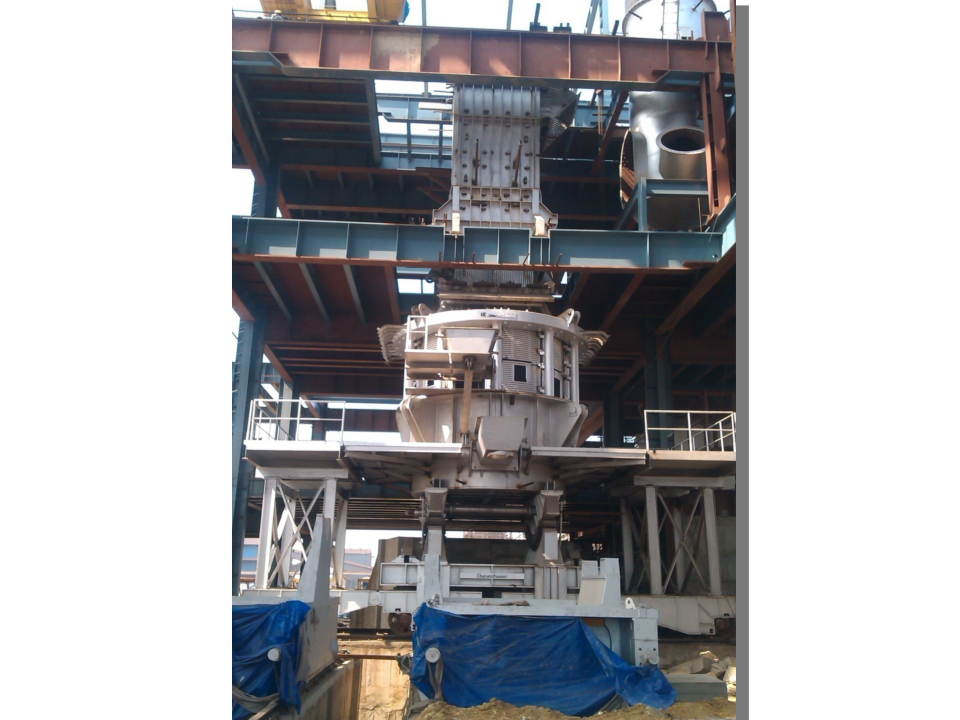Energy Optimizing Furnace EOF structural assembly