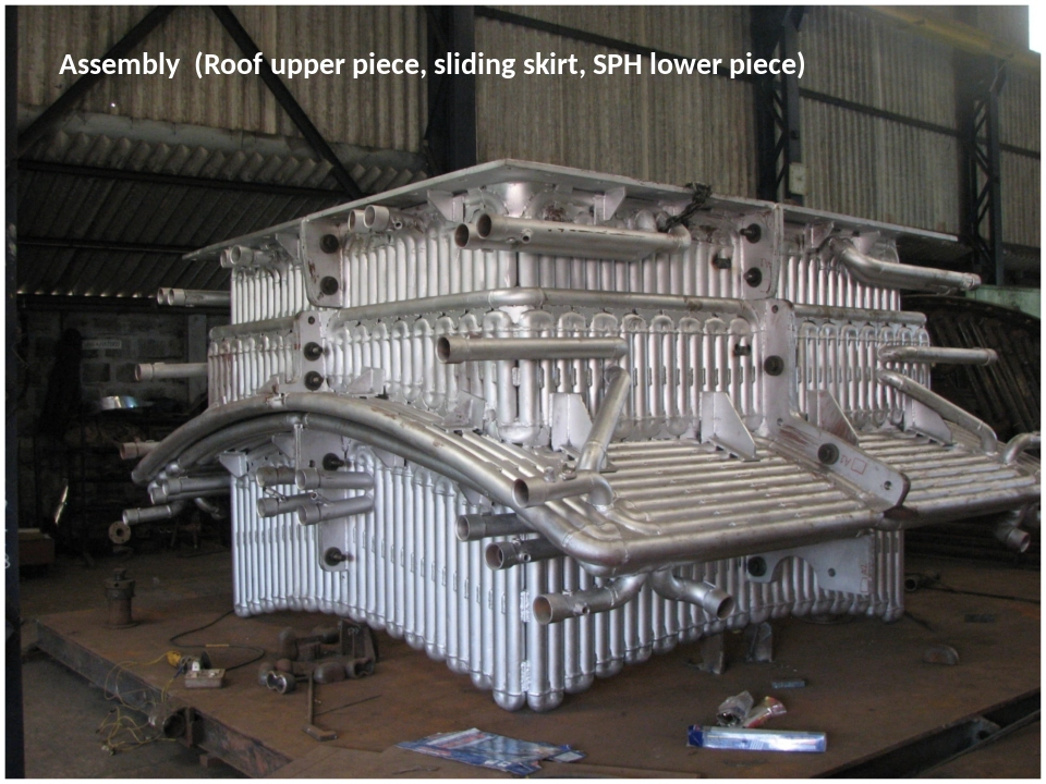 Sliding Skirt Assembly Roof