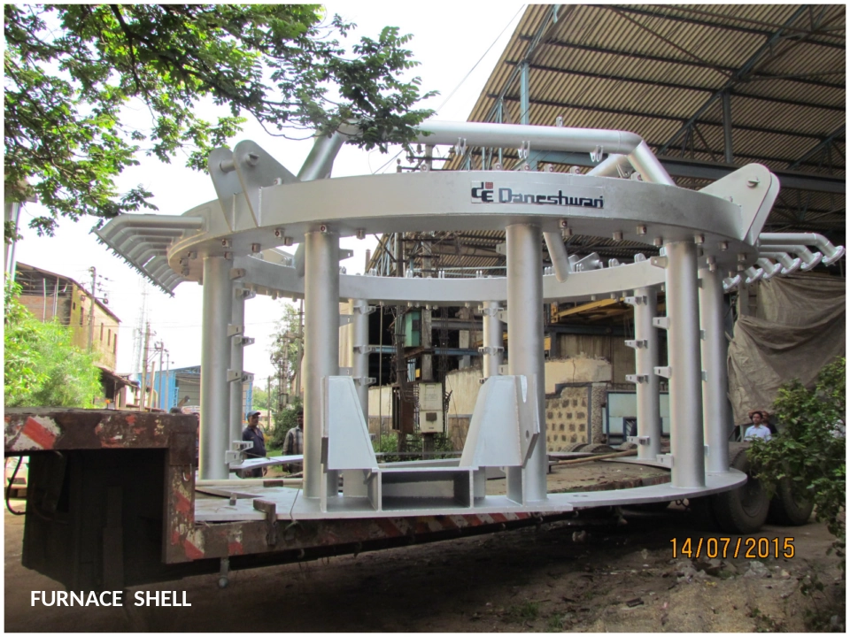 Furnace shell segment